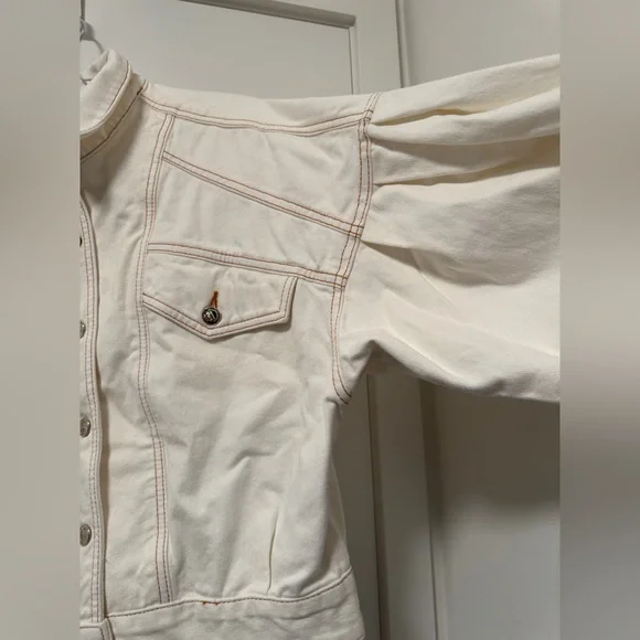 Farm Rio Off-White Mini Bomber Jacket - Picture 12 of 14